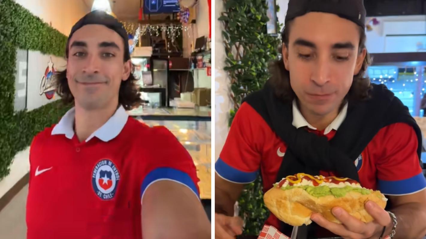 Tiktoker muestra cómo es un completo italiano en Australia | T13